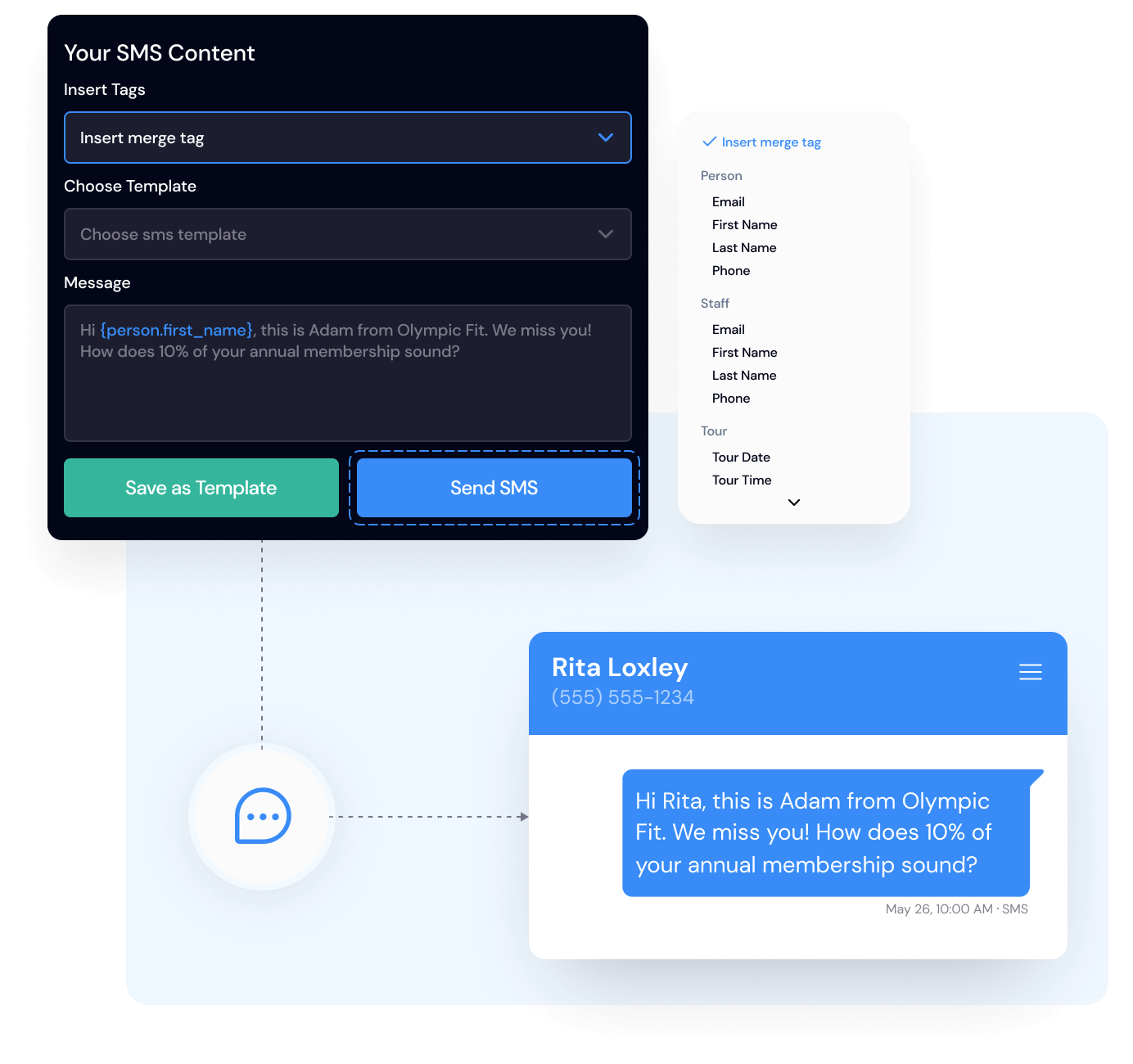 Gym Marketing Tool With SMS For Fitness Teams
