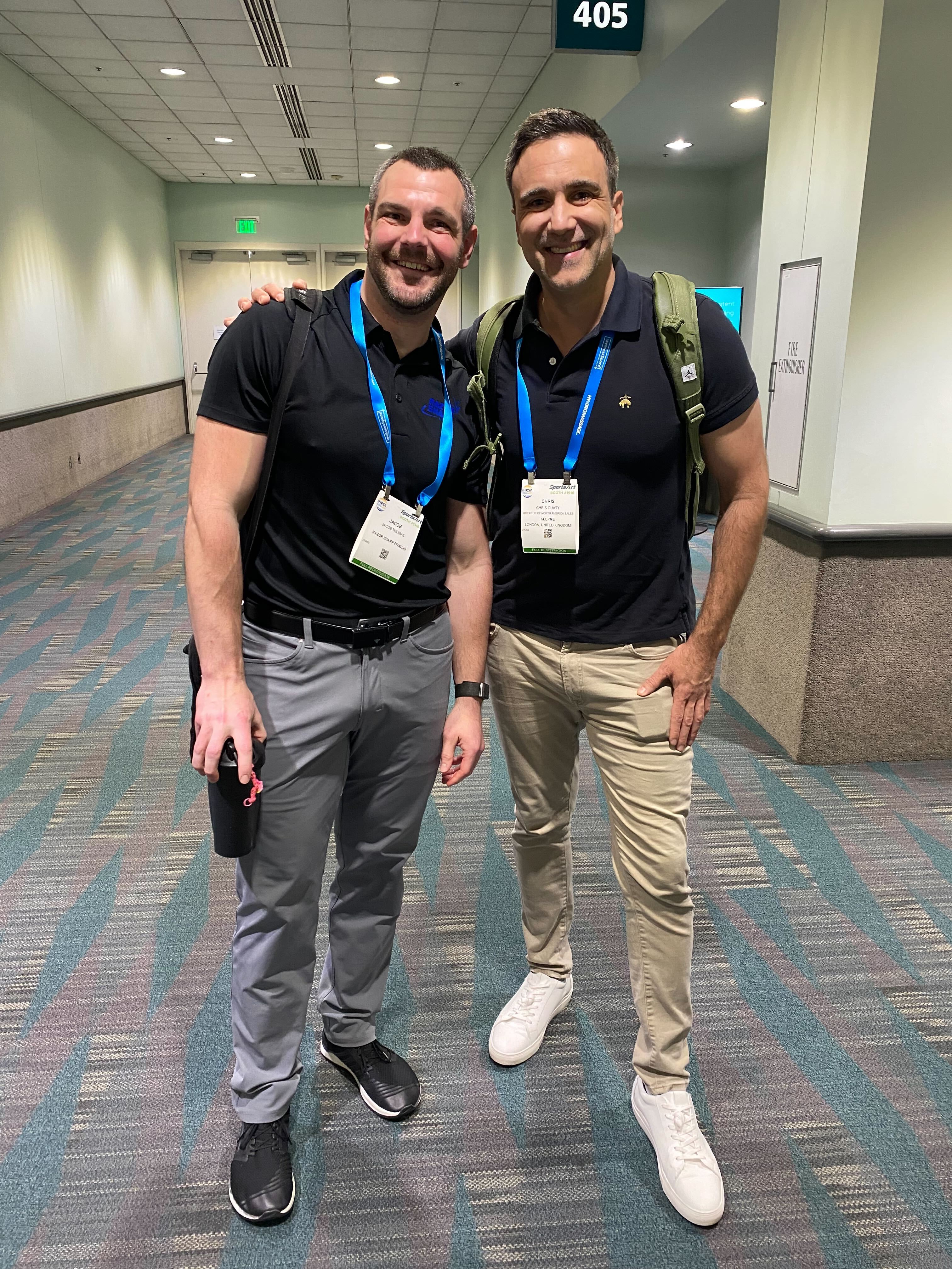 Gym automation - Keepme at IHRSA.